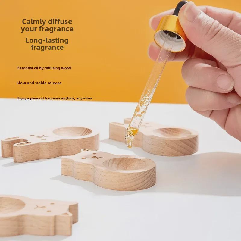 Автомобильный диффузор эфирных масел из бука - настольный ароматерапевтический аппарат и средство от комаров