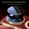 Чехол для Honor Magic8 Pro 5G Магнитная вращающаяся подставка Кожа + ПК + Акриловая крышка для телефона с закаленным стеклом для заднего экрана