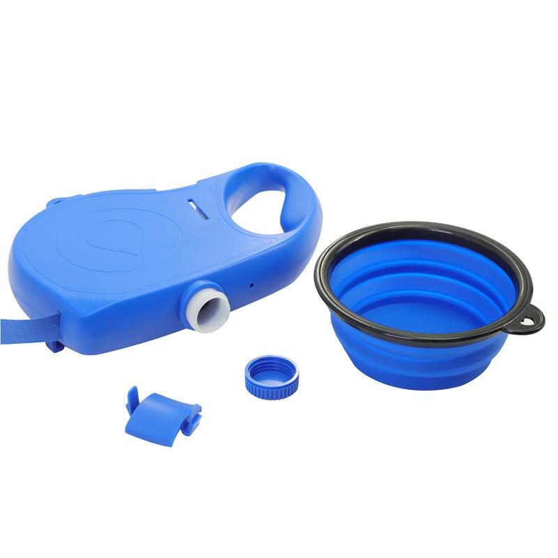 3-in-1 Dog Leash with Water Bottle Bowl Retractable Lead for Puppy Medium Pet Walking Automatic Universal Portable Supplies 2025