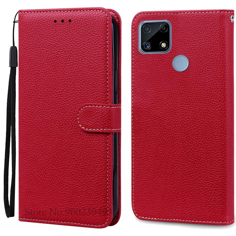 Чехол RealmeC25 C25 s C25 Y, силиконовый кожаный чехол-кошелек для OPPO Realme C25, чехол C25S Fundas для Realme C25Y, чехол Fundas