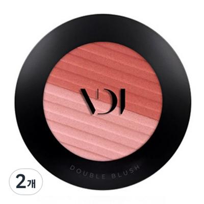 BDIVOB Double Blush 3 г, 03 Rose, 2 шт.