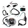 Катушка зажигания CDI Box, жгут проводов свечей зажигания CDI, комплект статора магнето для 50 куб. см -140 куб. см, выключатель зажигания для квадроцикла Dirt Pit