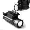 LED Hunting Flash Light Tactical Torch Flashlight with Release 20mm Mount for Pistol Airsoft