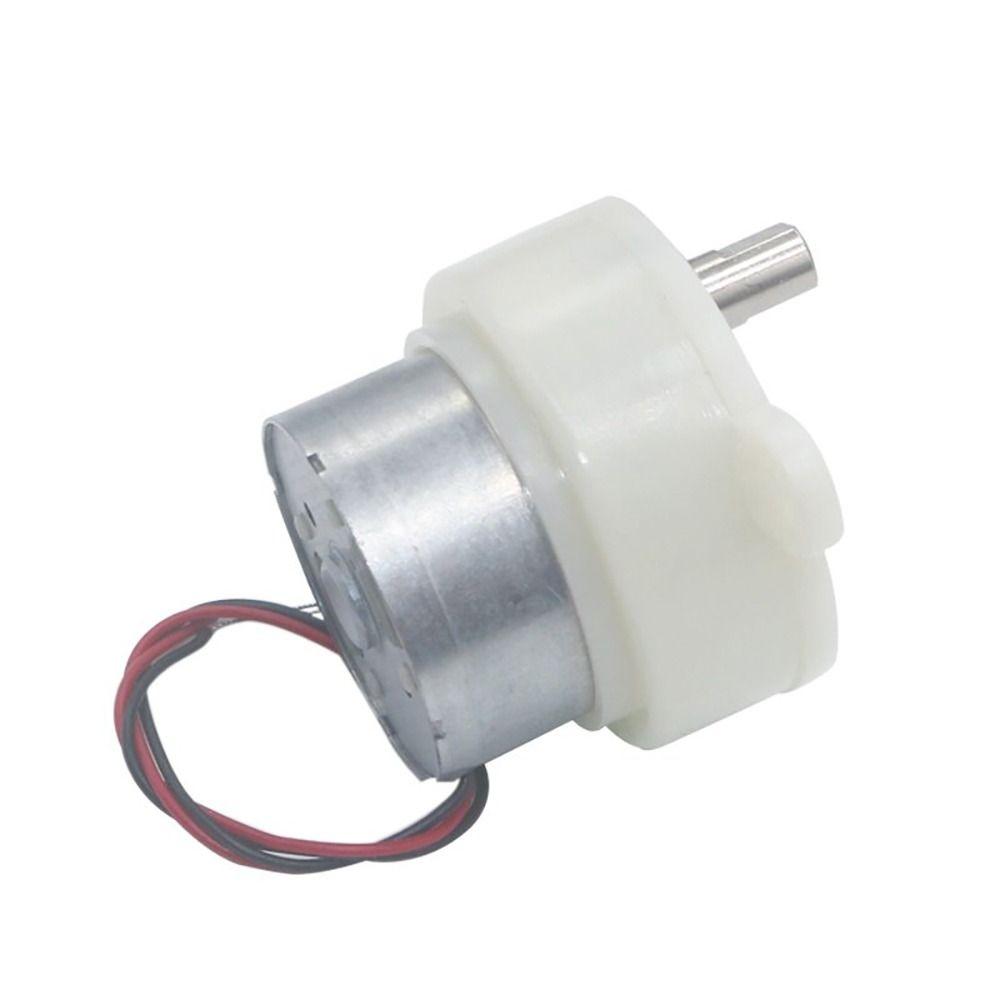 4Pcs 5-100RPM Micro Gear Motor Mini Electric Motor for Display Stand Stage Light Turntable