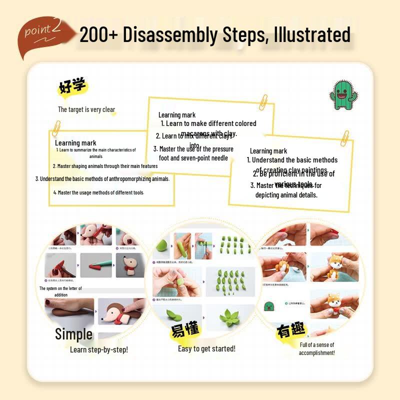 Youth Creative Clay Handcraft Kit