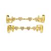 Fully diamond-set zirconia dental jewellery: adjustable accessories for rappers, suitable for everyday wear