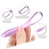Скребок для чистки языка Щетка Удаление неприятного запаха изо рта Чистка Зубная щетка для языка с покрытием из нержавеющей стали Инструменты для ухода за полостью рта