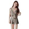 Bikini Bikini M Size [RAVIR] Women's 3-piece Swimsuit, Set, Women's Swimsuit, Flare, Cami, Khaki,