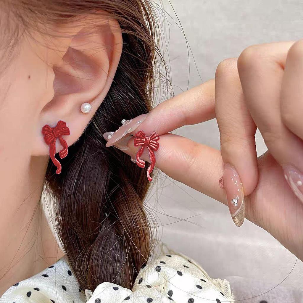 Изысканные серьги-бантики для девочек: Милый, универсальный, уникальный дизайн