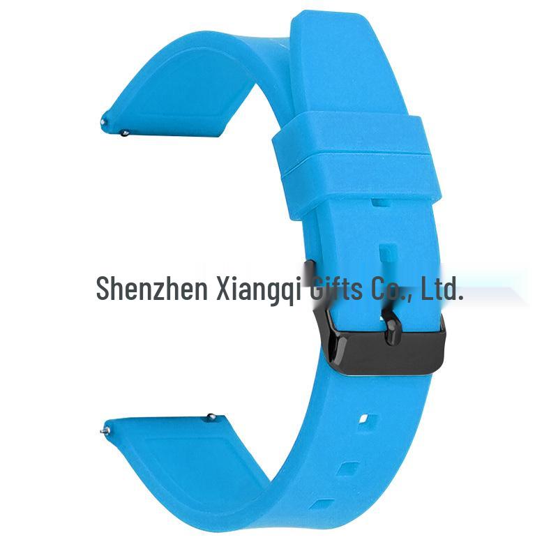 Водонепроницаемый силиконовый ремешок для смарт-часов с быстрой заменой 16-28 мм
