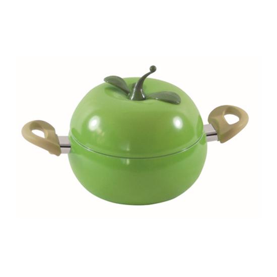 Durable Porcelain Tomato Pot with Heating Function for Soup and Stew