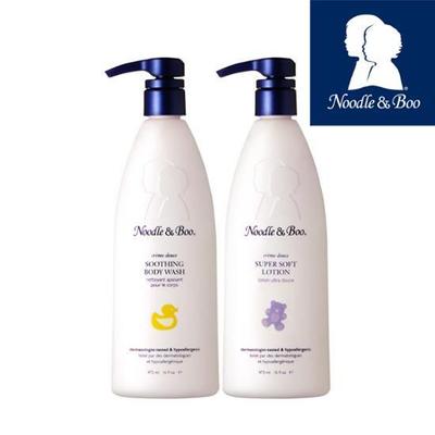 Детский лосьон 473 мл + средство для мытья 473 мл большой объем без слез нежный аромат
