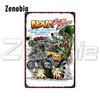 Комикс Rat Fink Металлический постер Мультяшная жестяная табличка Винтажная плакетка Смешная металлическая табличка Жестяная картина Наклейки на стену для декора комнаты