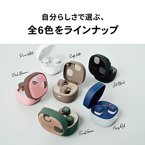 Audio-Technica ATH-SQ1TW2 BK Беспроводные наушники bluetooth/Маленькие легкие/До 20 часов воспроизведения/Низкая задержка/Звуки снаружи