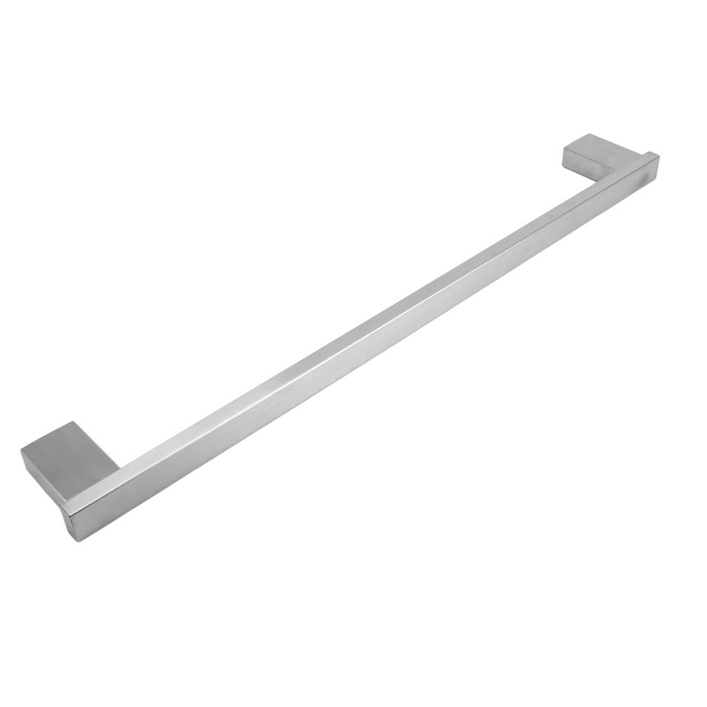 Towel Bar Brushed Chrome Plated 304 Stainless Steel Rust Proof Simple Towel Rod for Bathroom Hotel 400mm   15.75in