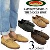 Мужские мокасины Rainbow Sandals Мокасины 8 дюймов Верх из черной нубуковой кожи Подошва из ЭВА
