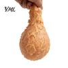 Stress Reducing Hand Toy Fried Chicken Leg Squeeze Toy, Relief Drumstick Sensory Fake Slow Rising Food Desk Fidget for Basket Stuffers, Party