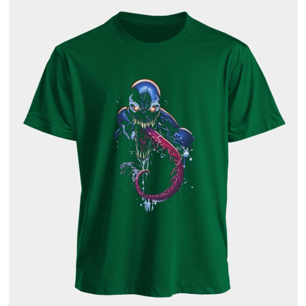 Men's and Women's T-shirts Venom Summer American Spring and Autumn Casual Sports Trend Harajuku Fashion Short Sleeves