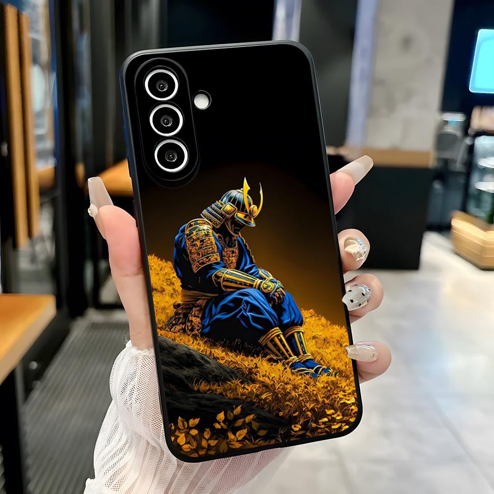 Японский Бусидо Самурай Чехол для Телефона Для Samsung A25 A13 A33 5G A54 A36 A35 A56 A52 A14 Ударопрочный Мягкий Чехол