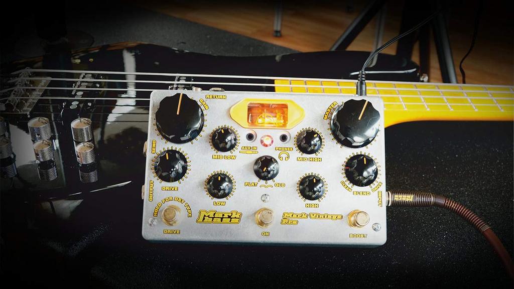 Markbass Mark Base Tube Preamp Pedal Mark Vintage Pre MAK-VPRE