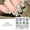 kads 53 Flower Series Nail Stamping Plates DIY Manicure Stamping Plate for Nail Art Template Nail Art Stamp Plates
