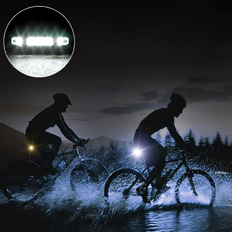 Led Mountain Bike Luggage Rack Light Waterproof Bicycle Rear Seat Reflective Taillight Night Ridding Safety Warning Reflector