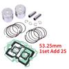 For Honda CMX250C Rebel Motorcycle Engine Parts Piston Rings Kit Overhaul Gasket Mat Repair Pad Set CMX 250C Rebel 85-87 96-16