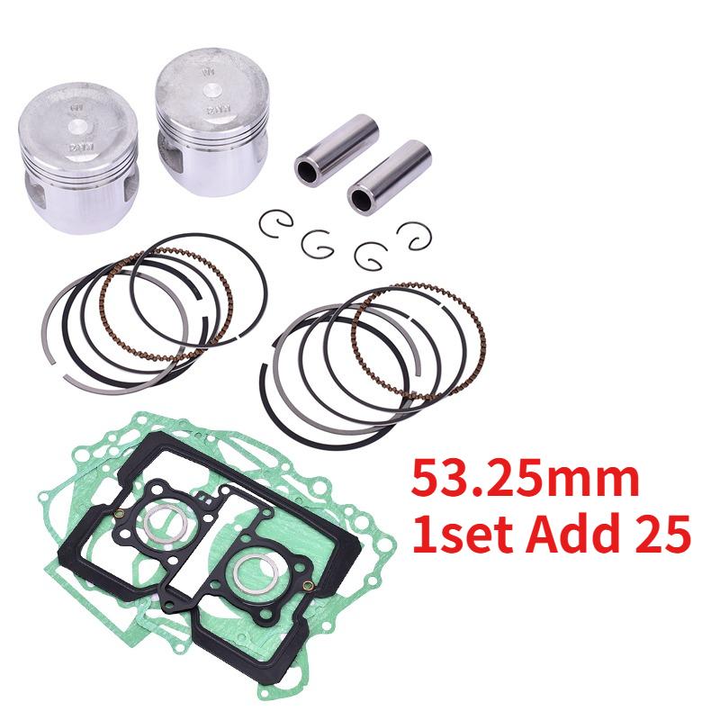 For Honda CMX250C Rebel Motorcycle Engine Parts Piston Rings Kit Overhaul Gasket Mat Repair Pad Set CMX 250C Rebel 85-87 96-16