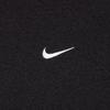 Nike Футболка укороченная повседневная с длинным рукавом и бархатной флисовой подкладкой, с полумолнией, женские топы черного цвета FN3620-010