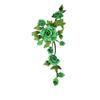 3D Trimmings Rose Floral Peony Garment Flower Embroidery Applique Clothes Accessories Patch