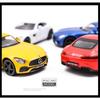 1/36 Mercedes Benz AMG GTS литой под давлением автомобиль модель суперкар игрушечные транспортные средства инерционный сплав металла высокая имитация для коллекционного подарка F332