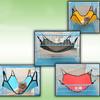 1pc Cat Hammock Bed, Damp Proof Cat Sleeping Bed Hanging Swing All Seasons Cat Hammock For Small Pets With Easy Install Hooks