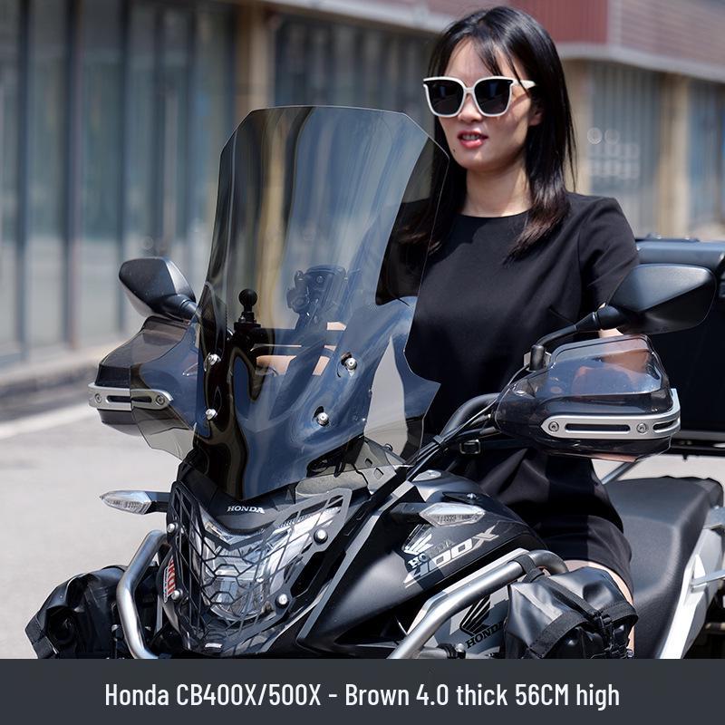 Улучшенное ветровое стекло для Honda CB400X/500X, Расширенный ветроотражатель