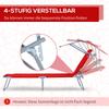 Folding Sun Lounger, Lounge Chairs Reclining Sleeping Bed with Adjustable Sun Shade Awning for Beach, Patio