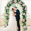 6 шт. искусственных георгиновых искусственных цветов 60 см искусственные цветы шелковые георгины искусственные цветы для свадебной вечеринки украшения дома в помещении и на открытом воздухе