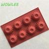 8-секционный цветок силиконовый кекс овальный пончик форма маффин шоколад формы для выпечки мини десерт кухня DIY кулинарные инструменты лоток
