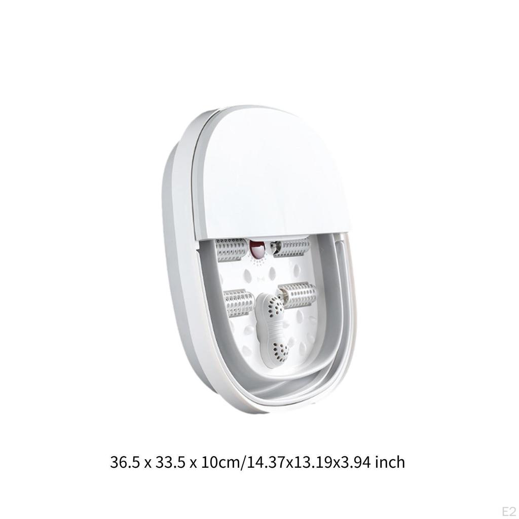 Складной массажер для ног СПА с контролем температуры, ванна для замачивания, переносные ролики для замачивания