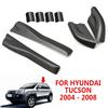 Car Roof Rack Rail End Cover Shell Replacement Black For Hyundai Tucson 2004-08