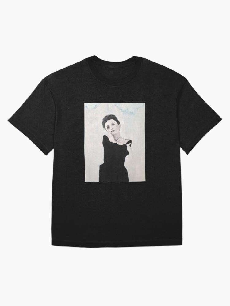 édith Piaf Edith Piaf Portrait Painting Oversized T-Shirt