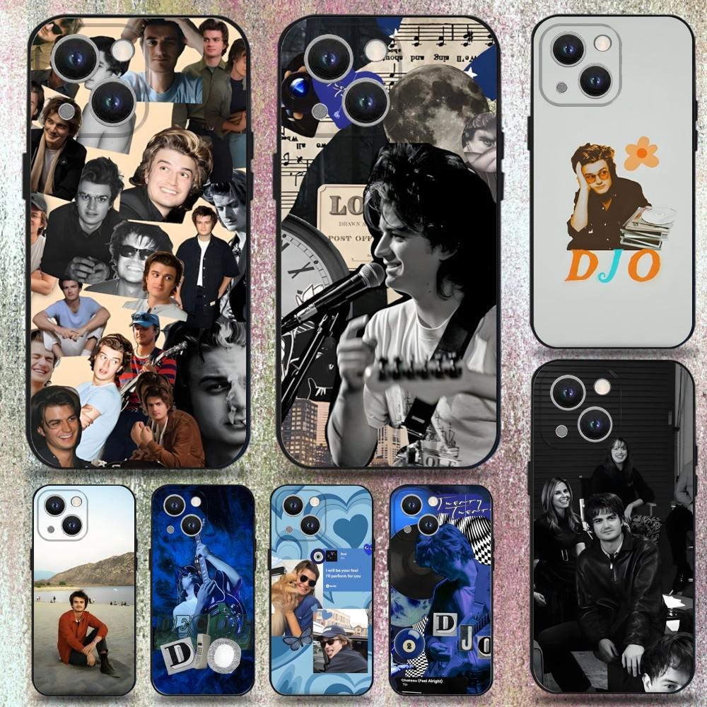 Чехол для телефона D-Djo Singer Joe K-Keery для iPhone 16,15,14,13,12,11 Plus,Pro Max,XS,X,XR,SE,Mini,8,7, Мягкий силиконовый черный чехол
