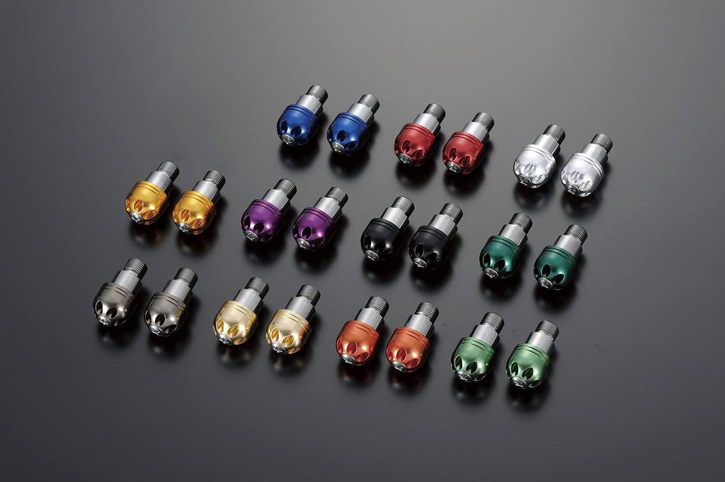 POSH 031079-14-10 Motorcycle Goods Handlebar End Big Bar End M16 for Yamaha Cars (Weight