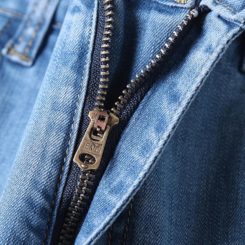 Jeanswest Men's Loose Straight Fit Casual Denim Jeans