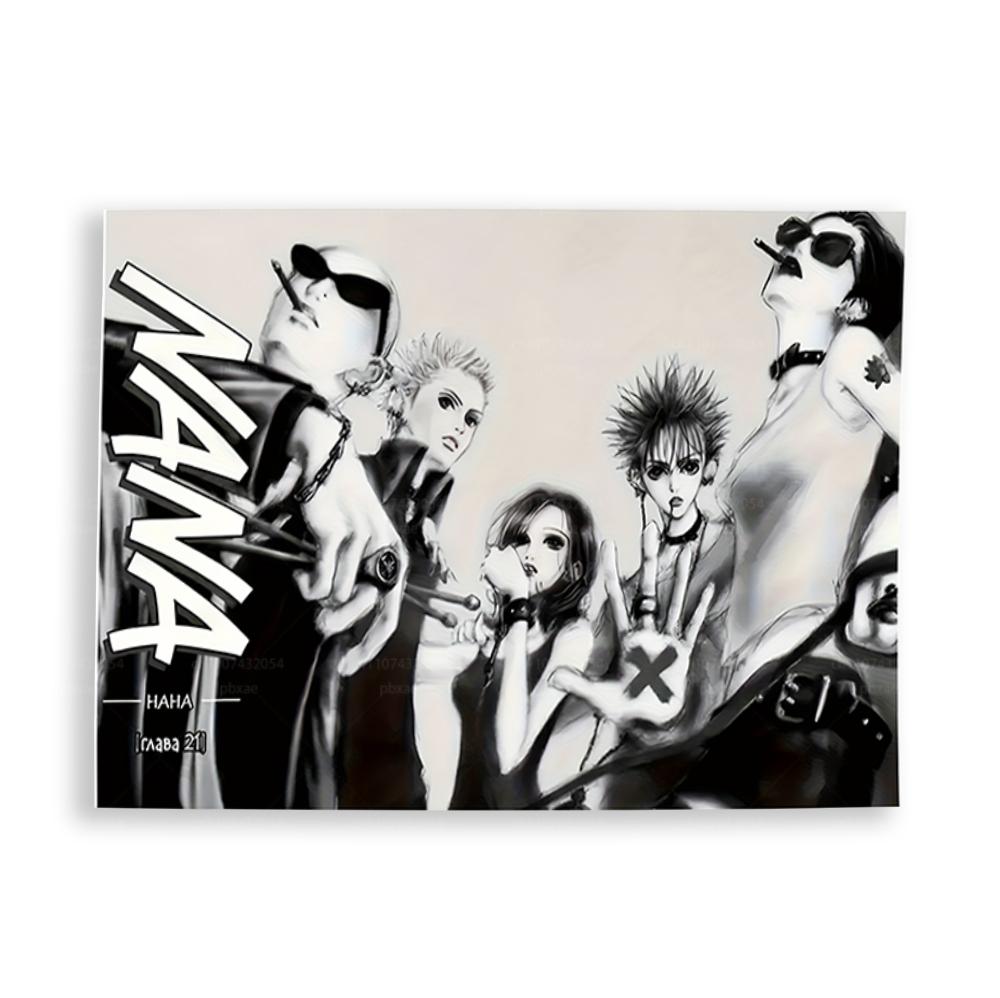 1pc nana Anime Tapestry Character Wall Hanging Stylish Art for Indoor Home Bedroom Decor