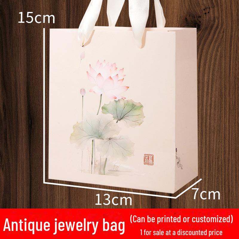 Шкатулка для украшений Lotus для браслетов, брошей, подвесок и саше - подарочная упаковочная коробка с верхней и нижней крышками