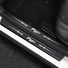 AJX1 For Ford FIGO Logo Car Door Sill Protector Sticker Waterproof Anti Scratch Guard Plate Decal Auto Modification Accessories