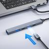 Концентратор 5-в-1 типа C с портами USB 3.0 Быстрая передача данных Простое подключение устройств Док-станция Концентратор Питание телефона