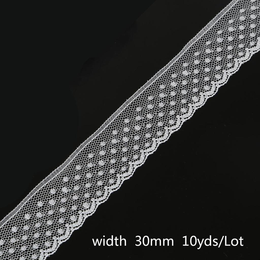 10 ярдов красивая кружевная лента для одежды, свадебное украшение, аксессуары для рукоделия «сделай сам»