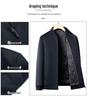Мужской пиджак в стиле business casual из 100% чистой шерсти