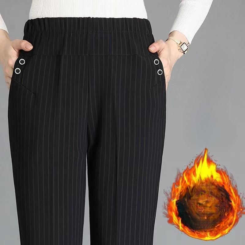 XL-5XL Oversize Casual Pants Women Long Loose Pants Hight Waist Womens New Winter Trousers Female Stretch Pants