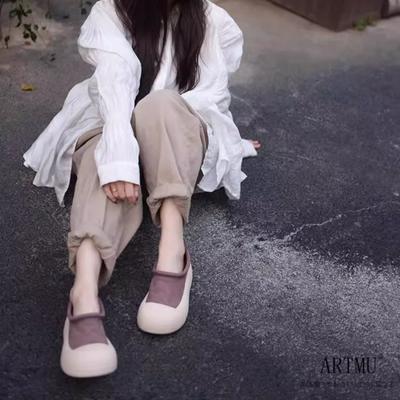 Новые китайские кроссовки на платформе, женские повседневные туфли для сноуборда, женские туфли на низком каблуке, универсальные, с большой головой, уродливые, милые, новинка 2025 года